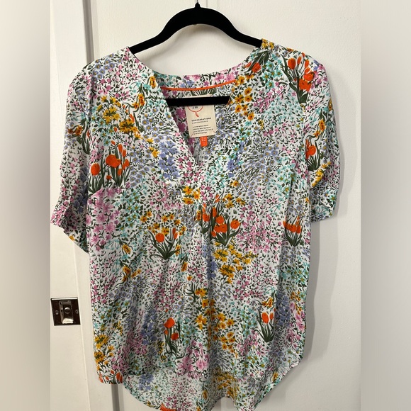 Floral Print Women's Top - Picture 1 of 3
